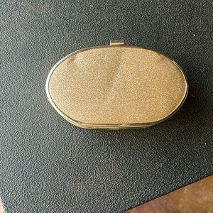Small Glitter Gold Purse